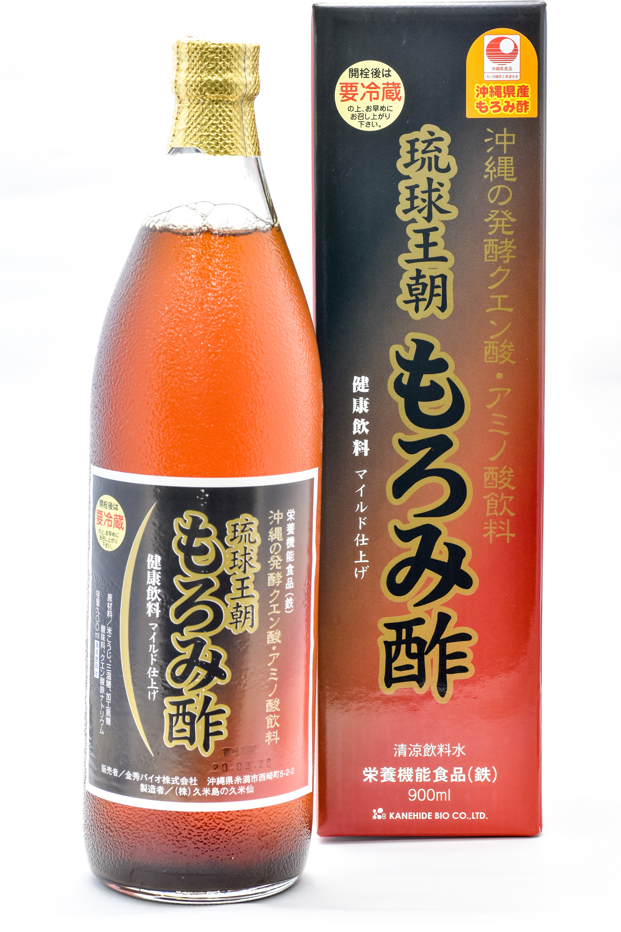 低価格 沖縄県産１００％ 琉球王朝もろみ酢 12本（1本・９００ｍｌ） 通販