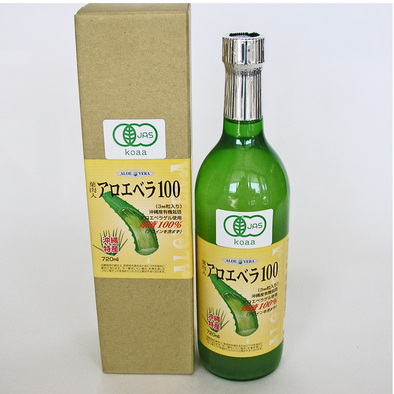 葉肉入りアロエベラ100 720mlの商品画像