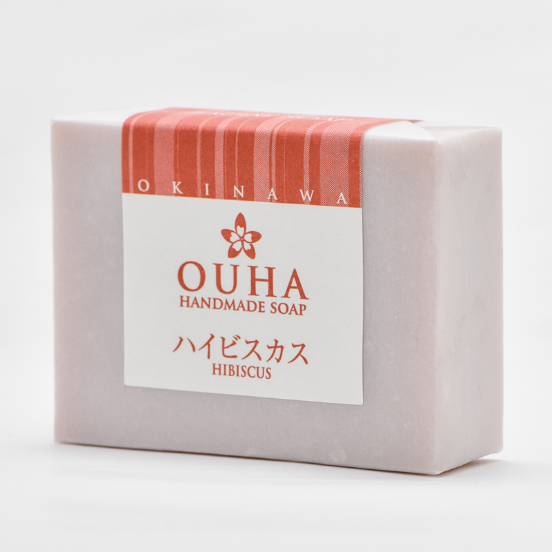 OUHAソープ　ハイビスカス（100g)